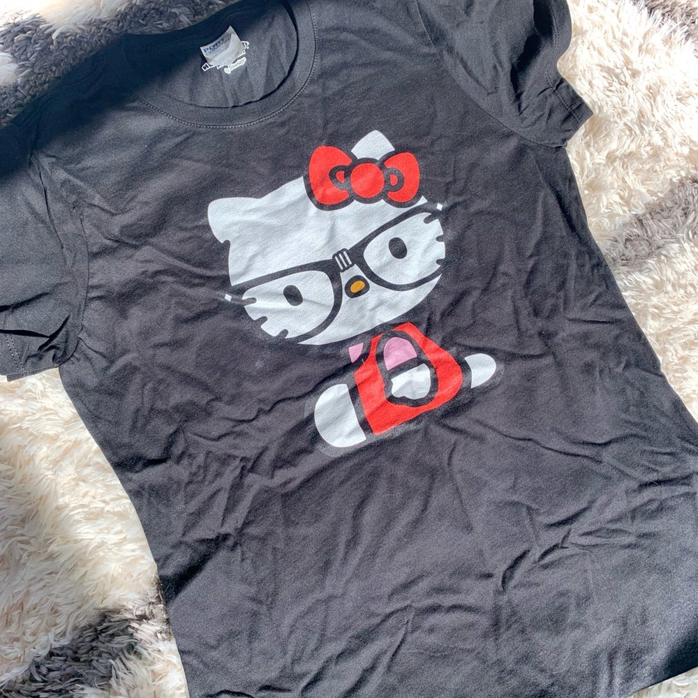Hello Kitty Black T-Shirt